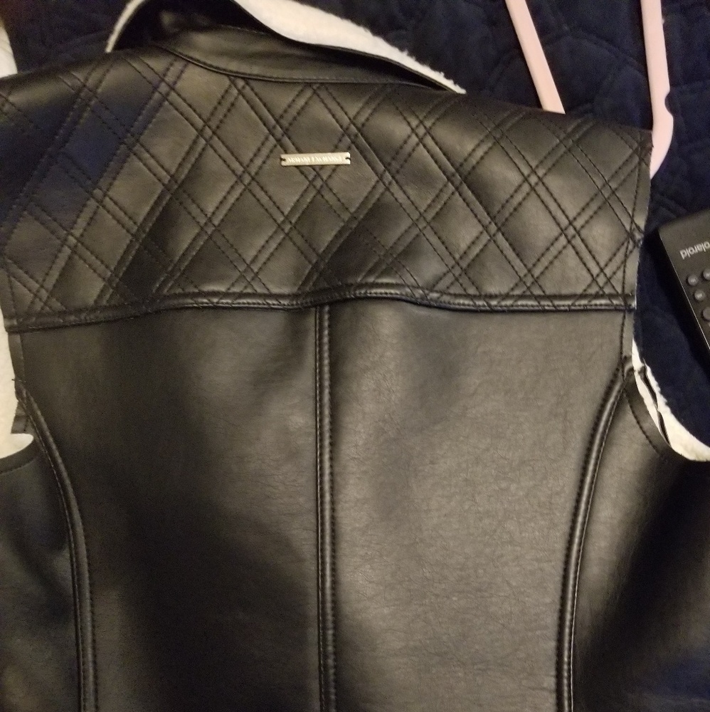 Armani Leather Jacket - Picture 3 of 4